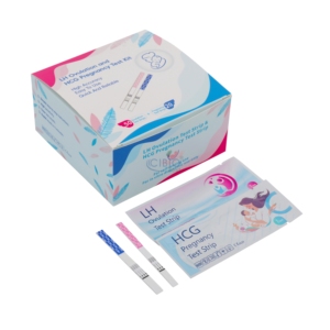 Bandelettes de test de grossesse HCG sensibles, fiables et faciles à utiliser, kit de diagnostic en or colloïdal en une étape, certifié CE Classe II, vente en gros - Product Image 4