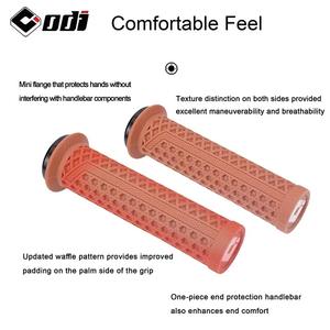 Empuñaduras de manillar de silicona ODI, cubierta de manijas de bicicleta con amortiguación automática, antideslizante, empuñadura de bicicleta BMX DH, empuñaduras ergonómicas de goma - Product Image 5