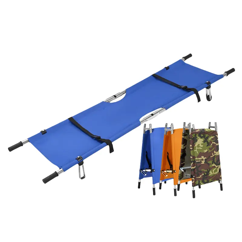 Good Price Chinese Manufacturer Portable Aluminum Folding Stretcher Emergency Rescue Stretcher