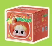 Vente en gros de figurines authentiques QOQO I Have a Wish MINIFACE Mini Bean Blind Box, figurines mignonnes à collectionner, jouets en PVC Kawaii pour porte-clés