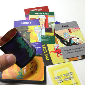 Jeu de cartes pour enfants avec impression personnalisée, thème Drapeau, Légendes de la Ligue, LOL TCG, Dauphin, Animal, Matching, Défi, avec boîte à couvercle et base - Product Image 1