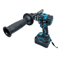 Perceuse à percussion sans fil professionnelle ATO Brushless 21V Lithium, couple élevé, 170 Nm