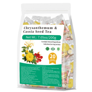 Té de Crisantemo y Semilla de Cassia en Bolsitas para Reducir <span class=keywords><strong>la</strong></span> Presión Arterial y Nutrir <span class=keywords><strong>el</strong></span> Hígado por <span class=keywords><strong>la</strong></span> Noche - Product Image 1
