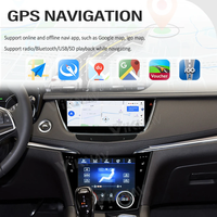 Autoradio Android 10,25 pouces pour Cadillac XT5 XT6 2016-2023, lecteur multimédia GPS avec panneau de commande de climatisation