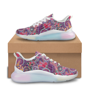 Nouvelles baskets de Style bohème pour femmes imprimer à la demande chaussure de course à coussin d'air chaussures de sport de Tennis à lacets légères livraison directe - Product Image 1