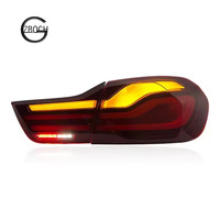 Conjunto de Luces Traseras LED F32 para BMW Serie 4 F33 F34 F36 F80, Luces de Freno Dinámicas Traseras para Parachoques, 425i 430i 440i