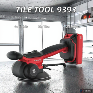 Vibrateur de carrelage en céramique et porcelaine portable de qualité industrielle 9393, outils de pose de carreaux grand format - Product Image 2