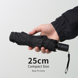 Windproof Business 19Inch*6k 3 Folding <b>Umbrella</b> Auto Open Super Light Easy to Close Rain Folding for Promotion - Product Image 3