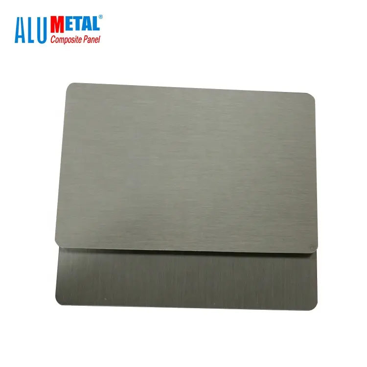 Panneau Composite en Zinc et aluminium, 1 pc, Zinc, ELZINC, plastique et aluminium