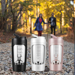 Venta al por mayor coctelera eléctrica taza licuadora recargable gimnasio deportes botella portátil Vortex taza mezcladora portátil/coctelera recargable USB - Product Image 5