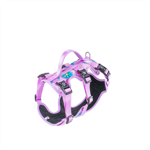 Arnés de Nailon de 6 Secciones Anti-Escape <span class=keywords><strong>para</strong></span> <span class=keywords><strong>Perros</strong></span>, Correa de Pecho Ajustable Sin Tirones con Asa Reforzada <span class=keywords><strong>para</strong></span> Paseos Seguros al Aire Libre - Product Image 1