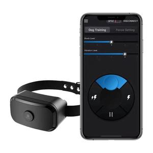 YHpet APP GPS Hondenafrastering Abonnement Plastic Waterdicht Buiten Elektrisch GPS Draadloos Hondentraining Halsband Systeem Oplaadbaar - Product Image 6