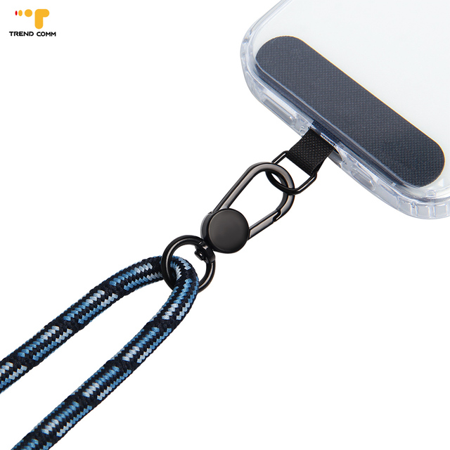 Retractable Coil Spring Block Detachable Pads Telephone Necklace Cell Phone Hanger Case Chains Keychain Strap Pink Lanyard