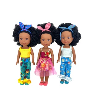 Muñeca Negra de Vinilo de Cuerpo Completo de 14 Pulgadas, Nueva Moda 2026, Muñeca Negra de Simulación, Juguete al por Mayor - Product Image 4