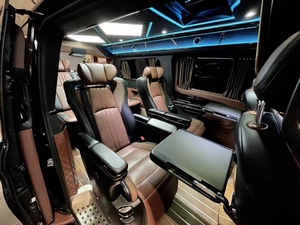 Asiento de Caravana de Lujo para Mercedes-Europe Van, Nuevo Modelo Maybach con Cuatro Reposacabezas Eléctricos, Fabricado en China - Product Image 2