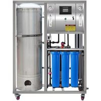 Système de filtration industriel à osmose inverse (RO) commercial à grande échelle, purificateur d'eau déionisée avec capacité de consommation directe