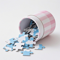Haute qualité bricolage Puzzle jouet paysage photos papier dessin animé jouet Puzzles pour enfants âgés de 14 ans et plus