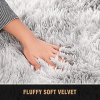 Tapis et moquettes de luxe en peluche 0203 pour la décoration intérieure, tapis moelleux du mur au mur pour le salon