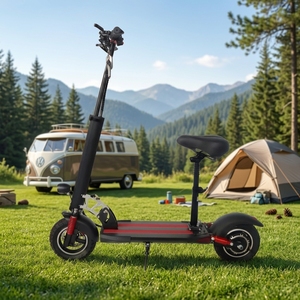 Scooter Plegable Portátil T10, Motor sin Escobillas de 350w, Batería de Litio de 48v 10ah, Alcance de 25-45km, para Adultos y Adolescentes, Uso Urbano, Eléctrico T10 - Product Image 3