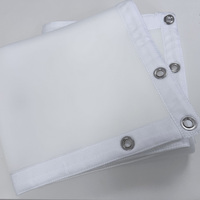 Écran de simulateur de golf ignifuge et durable, taille et logo personnalisables