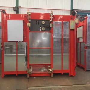 Grand transport de matériaux de construction à Double Colonne Releveur De Construction/ascenseur passager et grue matérielle - Product Image 5