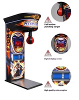 Machine de jeu de boxe électronique Dragon Fist avec mesure de force de frappe, accepteur de billets, garantie 1 an, version anglaise