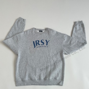 Venta al por Mayor de Ropa de <span class=keywords><strong>Marca</strong></span>, <span class=keywords><strong>Sudaderas</strong></span> Estampadas para Hombre, Sudadera con Logotipo Personalizado para Niños, Sudadera Unisex con Hombros Caídos y Cuello Redondo - Product Image 3