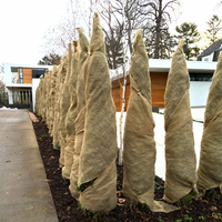 Tissu de jardin en toile de jute naturelle directement de l'usine, barrière anti-mauvaises herbes en jute, tissu GSM pour protéger les plantes