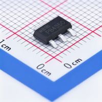 Transistor Bipolar NPN Simple PBSS4350Z135 SOT-223 50V 3A Bajo VCEsat SMD para Conmutación de Energía, Compatible con RoHS