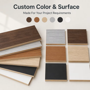 Pannello in <span class=keywords><strong>MDF</strong></span> Melaminico per Mobili da Interno e Cucina, Grado E1 Certificato ISO, 4*8, Alta Qualità, Direttamente dalla Fabbrica - Product Image 2