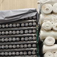 Tissu microfibre brossé gaufré teint 100 % polyester anti-rétrécissement pour la fabrication de draps et de protège-matelas – Approvisionnement direct