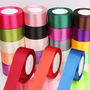 Cinta de Raso de una Cara de 40 mm para Ramos de Flores, Envoltura de Regalos, Decoraciones para Fiestas de Cumpleaños y Bodas - Product Image 1