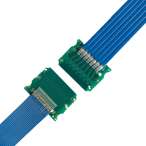 Conector de Display LVDS Samtec QSH-030-01-F-D de Alta Velocidade com Cabo Duplo de 0,50mm para Computador em PVC/PTFE/PVC Silicone - Product Image 6