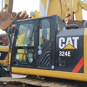 CAT 324E L Excavator Used Heavy Equipment Yellow Black Track <b>Machine</b> - Product Image 5