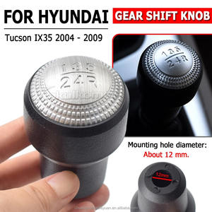 Accesorios para coche, perilla de palanca de cambios, balonmano para <span class=keywords><strong>Hyundai</strong></span> <span class=keywords><strong>Tucson</strong></span> IX35 2004 2005 2006 2007-2009 con cubierta de <span class=keywords><strong>maletero</strong></span> de polaina de cambio - Product Image 4