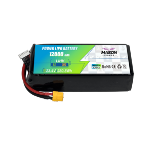 <span class=keywords><strong>บริการ</strong></span> OEM/ODM <span class=keywords><strong>แบตเตอรี่</strong></span>แบบซอฟต์เคส 6S1P 12000mAh 70C อัตราการคายประจุสูง 23.4V 280.8Wh สำหรับโดรนแข่ง โดรนสำรวจ และโดรนส่งของขนาด 7-10 นิ้ว - Product Image 1
