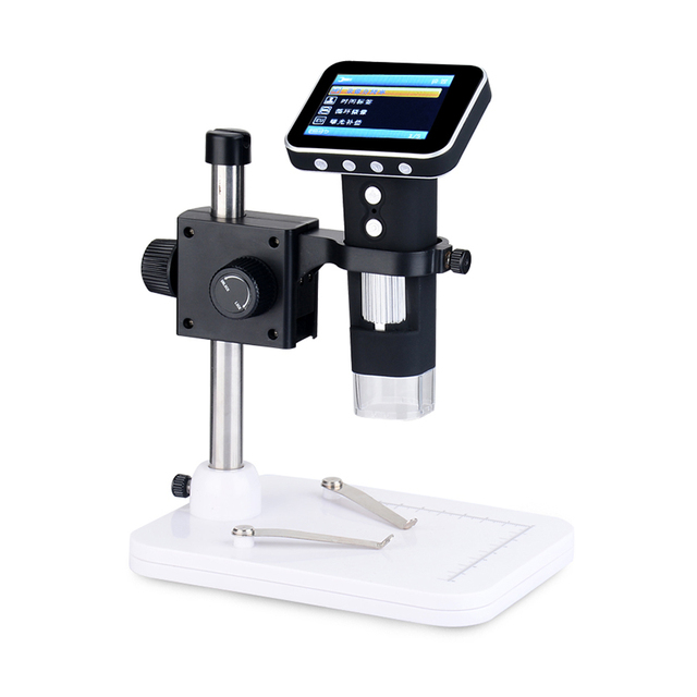 New 2.1 Inch LCD Portable Wireless Scanning Electron Microscope Electronic Repair Microscope for Electronics Pcb Gem Inspection