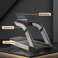 Caminadora Eléctrica Profesional Inteligente con Pantalla Táctil, de Grado Comercial, con Amortiguación, para Gimnasio en Casa, Venta al Por Mayor