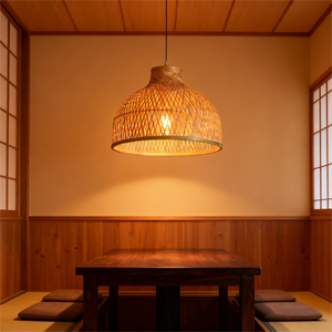 Hot Selling <strong>Bamboo</strong> Woven Pendant <strong>Light</strong> Restaurant Pendant <strong>Light</strong> E27 Pendant Lamp Decor Restaurant Dining Room LED <strong>Bamboo</strong> <strong>Light</strong> - Product Image 6