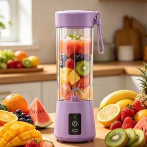 OEM Custom Travel Juice Blender Portable Fruit Juicer Cup Electric Smoothie Shaker Crushes Ice Easily For Outdoor Fishing - Product Image 1
