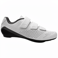 Chaussures de cyclisme pour femmes Stylus, blanches, taille 43, tige en caoutchouc synthétique et Synchwire, autres doublures