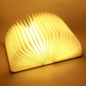 Lámpara de libro USB luz libro lumio plegable decorativa varios tamaños habitación de Navidad creativa - Product Image 1