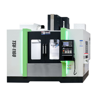 Centro de Mecanizado Vertical CNC de Alta Eficiencia con un Solo Husillo TSV-1160, Controlador CNC Automático de Alta Resistencia para Máquinas de Metal