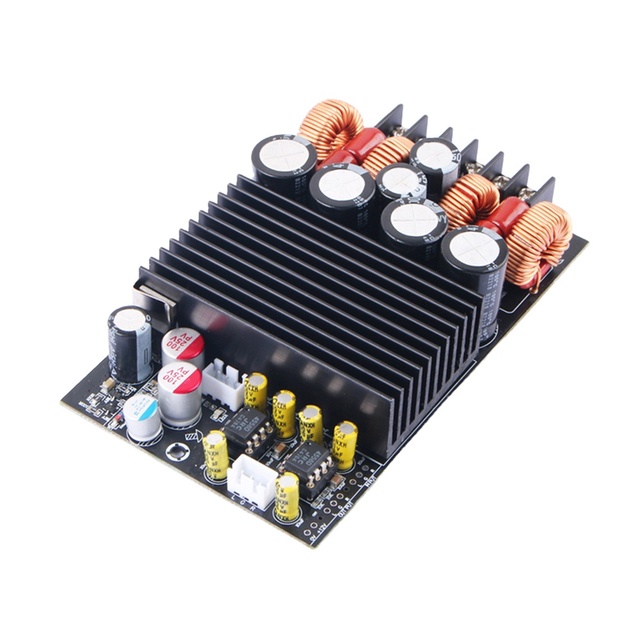 DC19-50V TPA3255 Class D Amplifier Hifi Digital Power Amplifier Board 300W+300W High-Power 2.0 Two-Channel Stereo Module 4