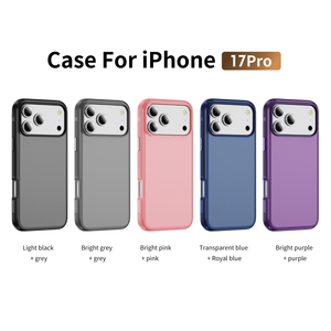 <span class=keywords><strong>Coque</strong></span> de téléphone translucide pour <span class=keywords><strong>iPhone</strong></span> 17 Pro, <span class=keywords><strong>coque</strong></span> arrière <span class=keywords><strong>souple</strong></span> en TPU et rigide en PC pour <span class=keywords><strong>iPhone</strong></span> 17 Air, 16E, 15, 14 Plus, 13, <span class=keywords><strong>12</strong></span> Mini, 11 Pro Max - Product Image 2