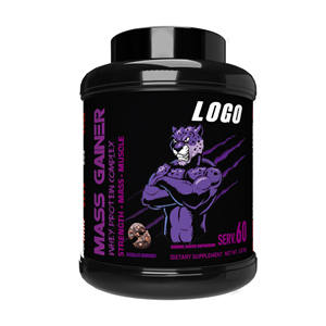 פרטי תווית למבוגרים המוני אבקת חלבון עם wpc לצמיחה שרירים ומשקל עלייה 5lb 5lb - Product Image 2