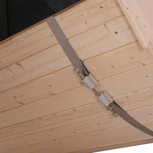 ABD Yerel Stok Açık Hava Çam Fıçısı <span class=keywords><strong>Sauna</strong></span> Aile 2 Kişilik Avlu Özel Buhar <span class=keywords><strong>Sauna</strong></span> Odası Isıtıcı ile - Product Image 5