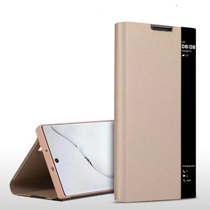 Avec support étui <span class=keywords><strong>de</strong></span> téléphone Pour <span class=keywords><strong>Samsung</strong></span> S23 étui <span class=keywords><strong>de</strong></span> téléphone ultra dormant Pour <span class=keywords><strong>Samsung</strong></span> S24/S21/Note 20 étui <span class=keywords><strong>de</strong></span> téléphone à fenêtre intelligente - Product Image 3