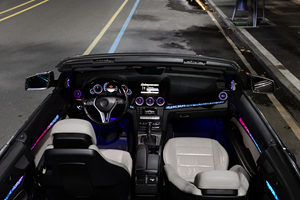 Kit de Iluminación LED Interior para <span class=keywords><strong>Mercedes</strong></span> Benz Clase <span class=keywords><strong>E</strong></span> W207 Coupé CGI Cabriolet A207 (09-16), Luz Ambiental Estrellada W207 - Product Image 2