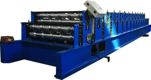Full Automatic Glazed Roll Forming Machine For Building Materials Roof Tiles Machine